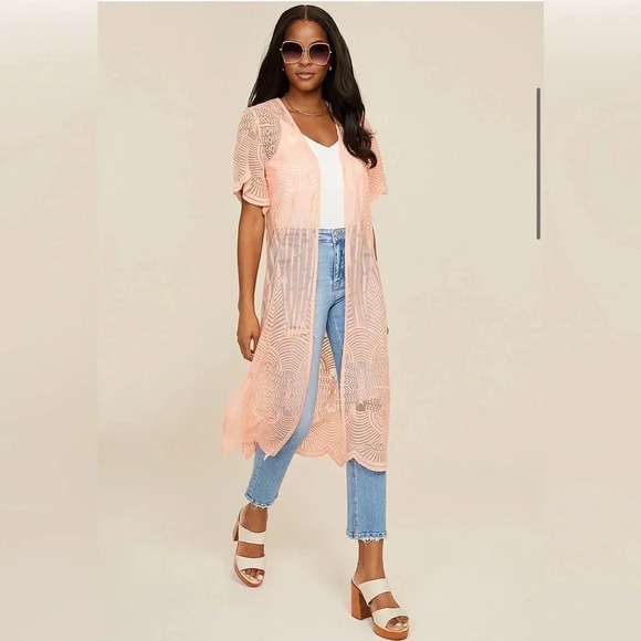 NWT Maurice’s Knit Kimono Size X Small - Picture 1 of 4